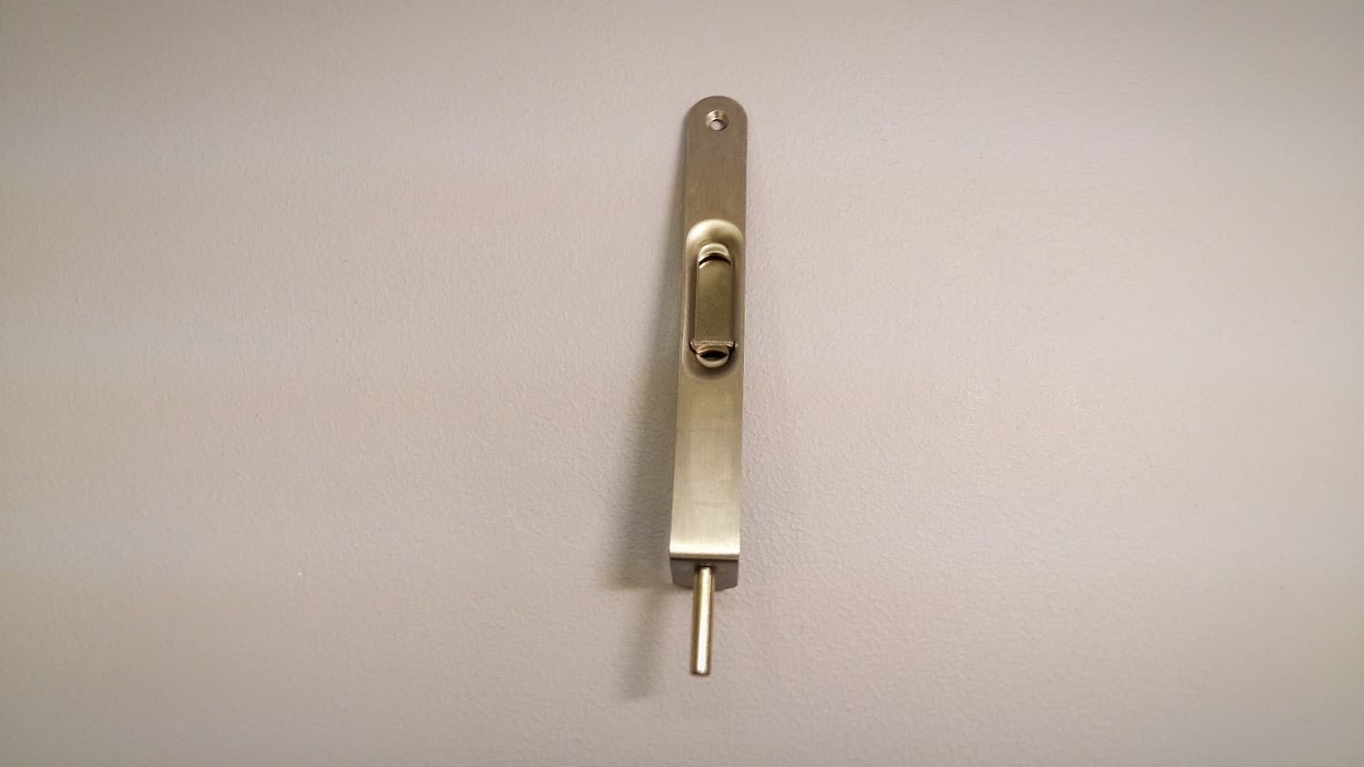 Loquet coulissant de couleur nickel satiné  - DEC6-125 | Vosthermos