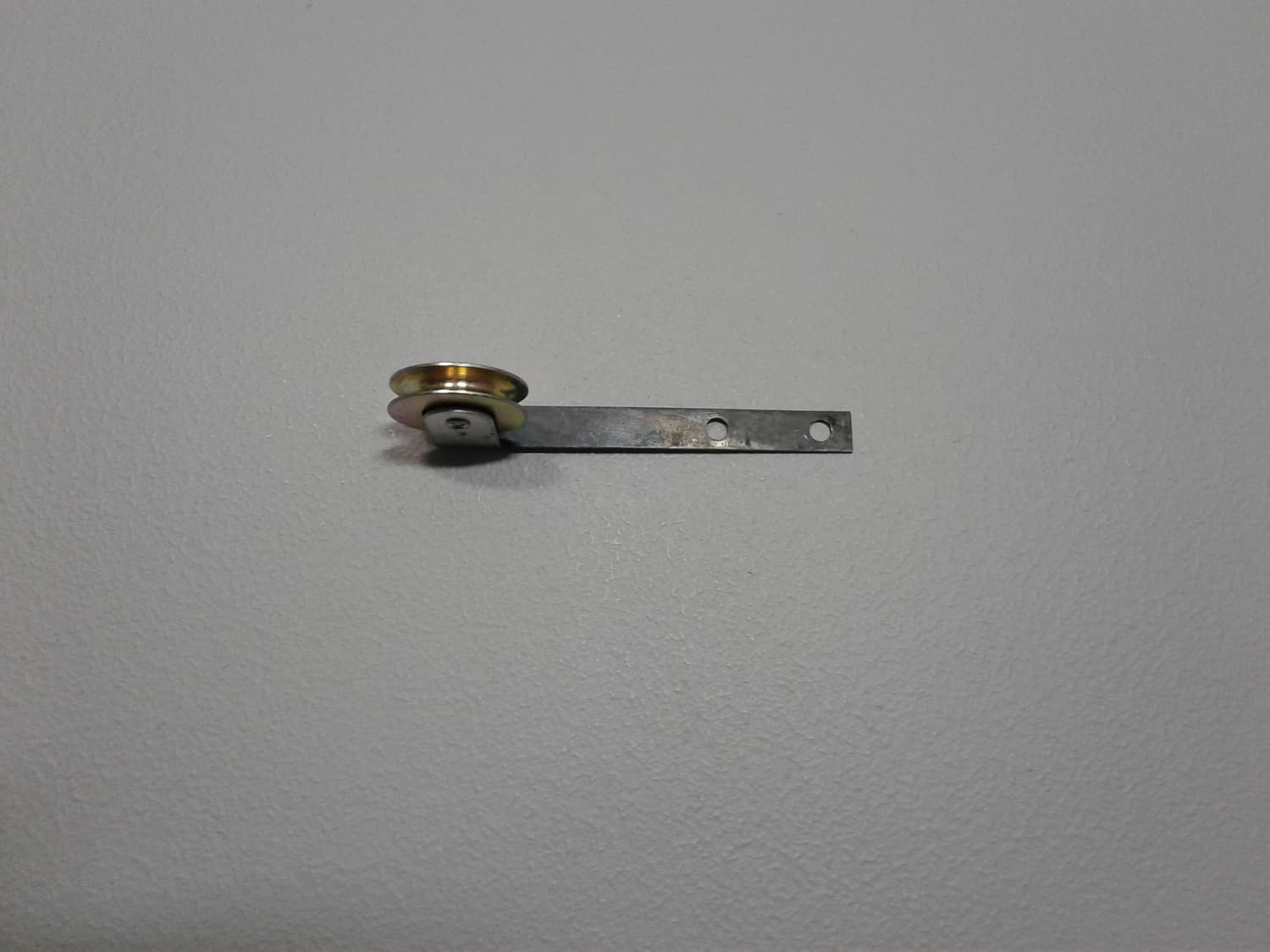 Roulette de porte moustiquaire en acier Diamètre: 1''Épaisseur: 3/8''Longueur de la tige: 3 1/4''  - Miniature 2