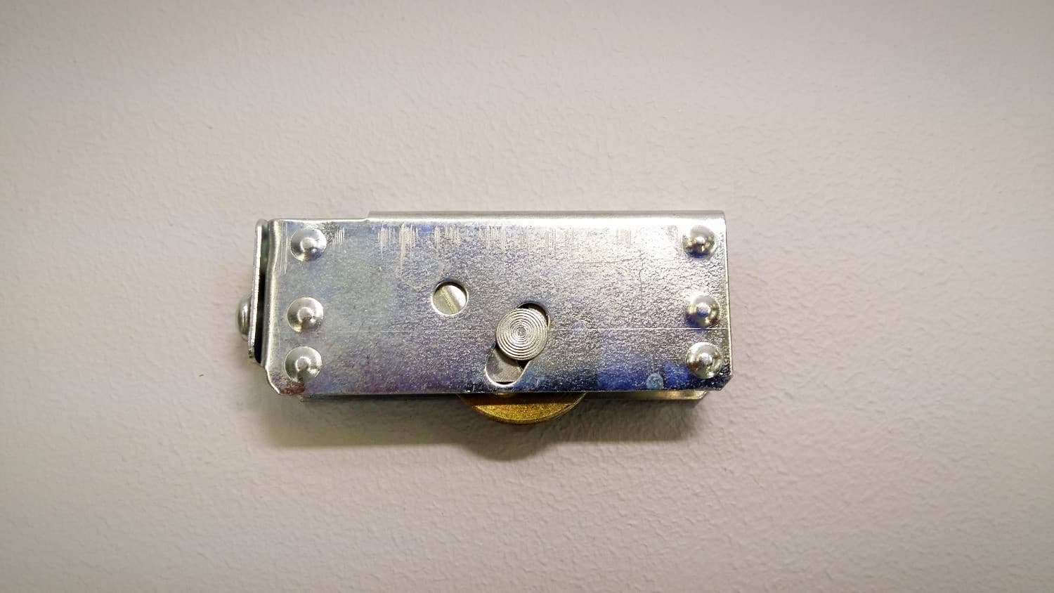 Roulette simple de porte patio - Image 1