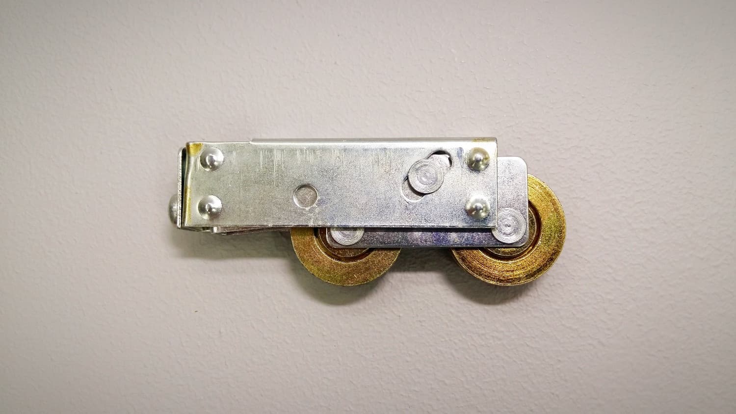 Roulette tandem avec roulement à bille - Image 1