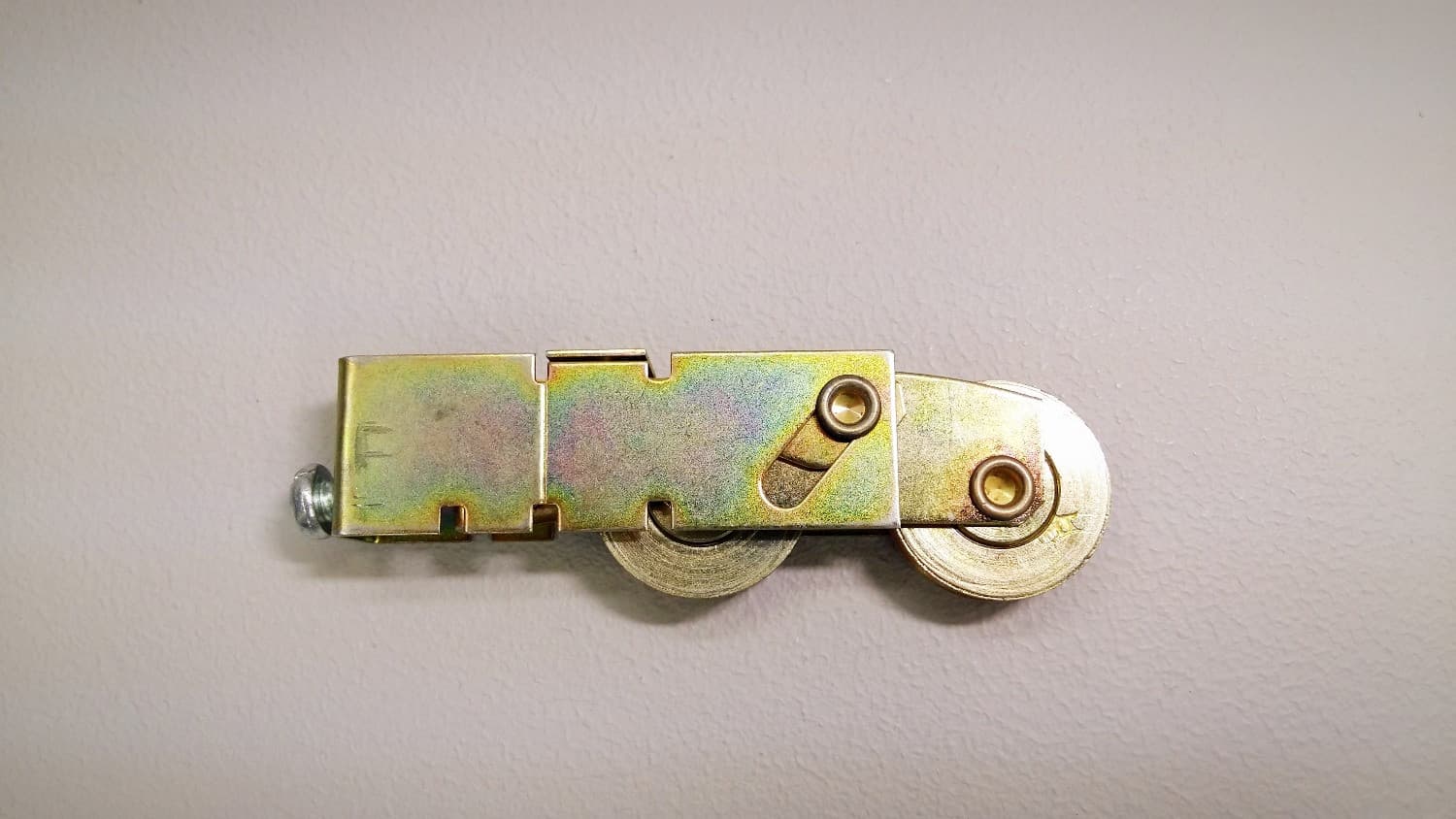 Roulette tandem avec roulement à bille - Image 1