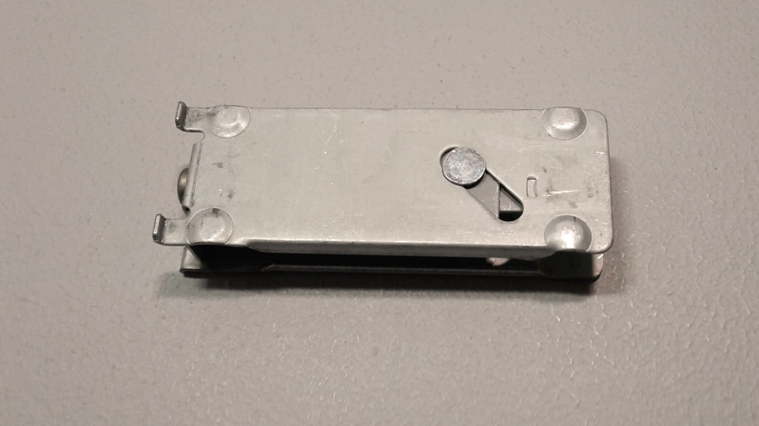 Roulette en nylon avec roulement à bille pour porte patio Diamètre: 1''Longueur: 3 7/8'' - Image 1