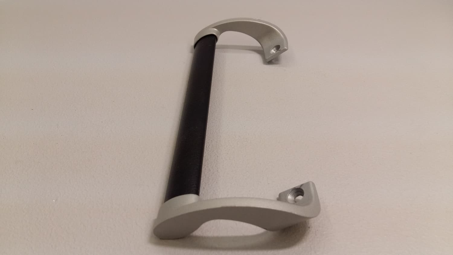 Poignée extérieure noire et grise pour porte patio - Miniature 2