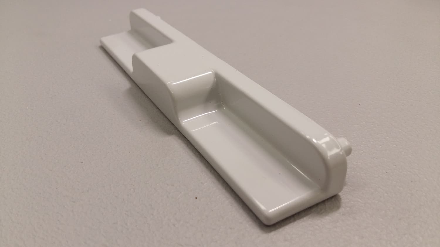 Poignée extérieure blanche pour porte patio - Miniature 2