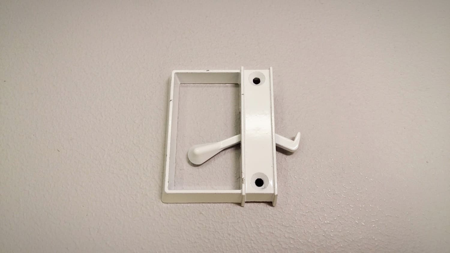 Poignée blanche pour porte moustiquaire - DEF2-134BL | Vosthermos