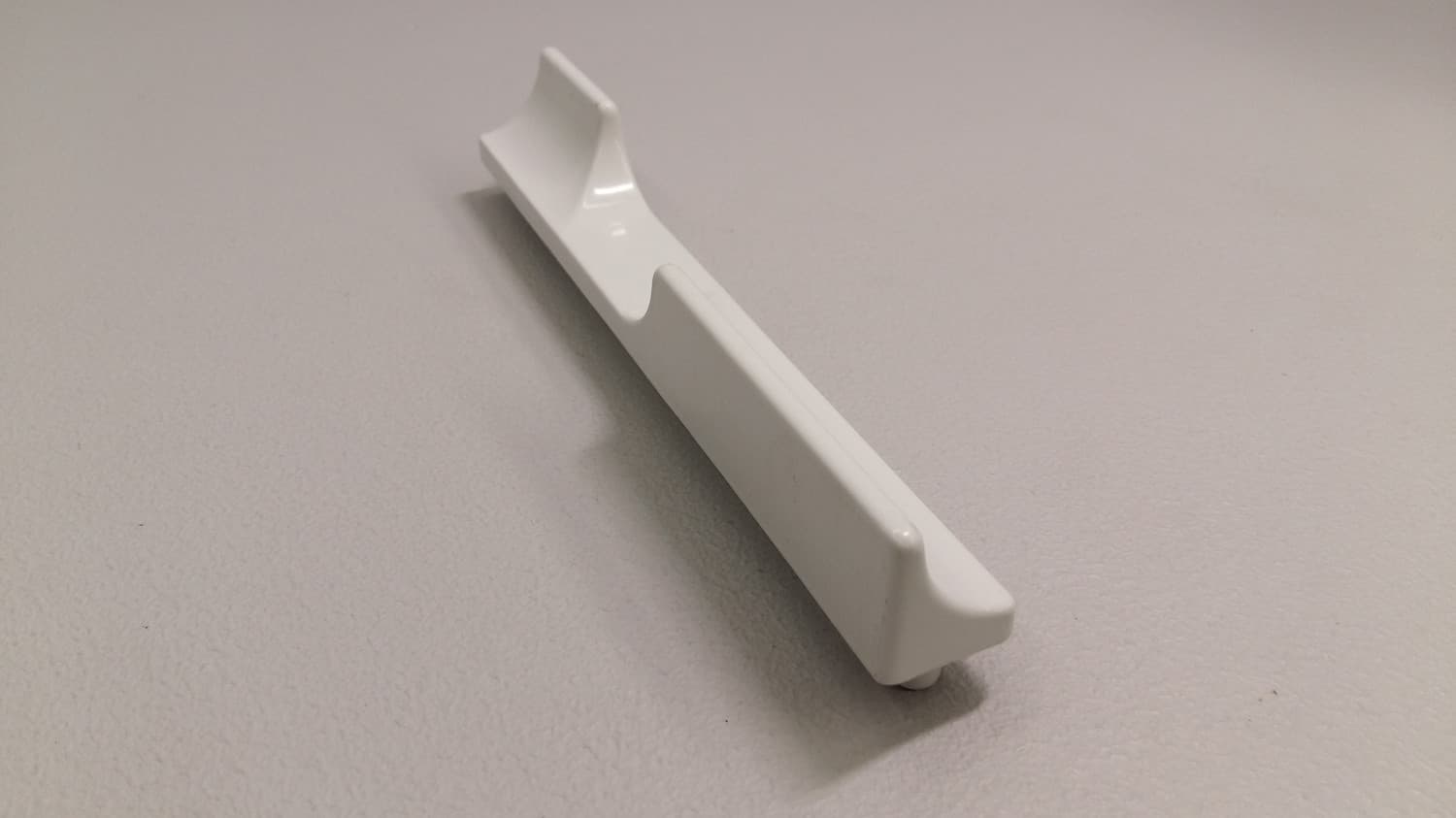 Poignée extérieure blanche pour porte patio - Miniature 2