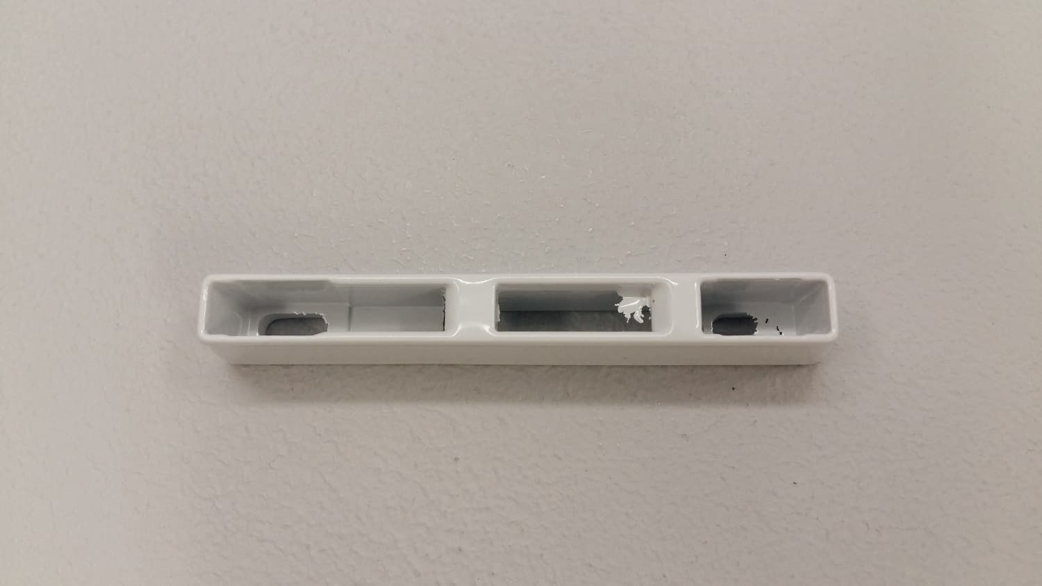 Gache blanche pour porte patio - Image 1