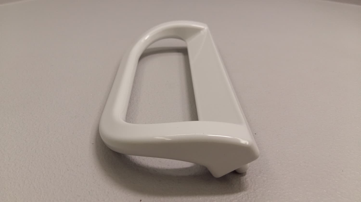 Poignée extérieure blanche pour porte patio - Miniature 2