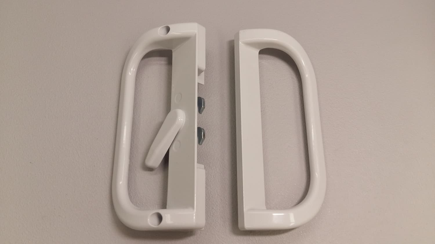 Poignée blanche pour porte patio - Image 1