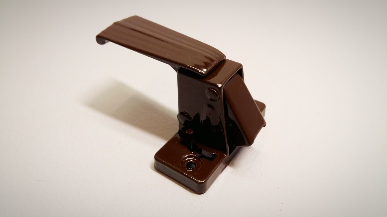 Poignée intérieure pour contre-porte d'aluminium (brune) - Miniature 2