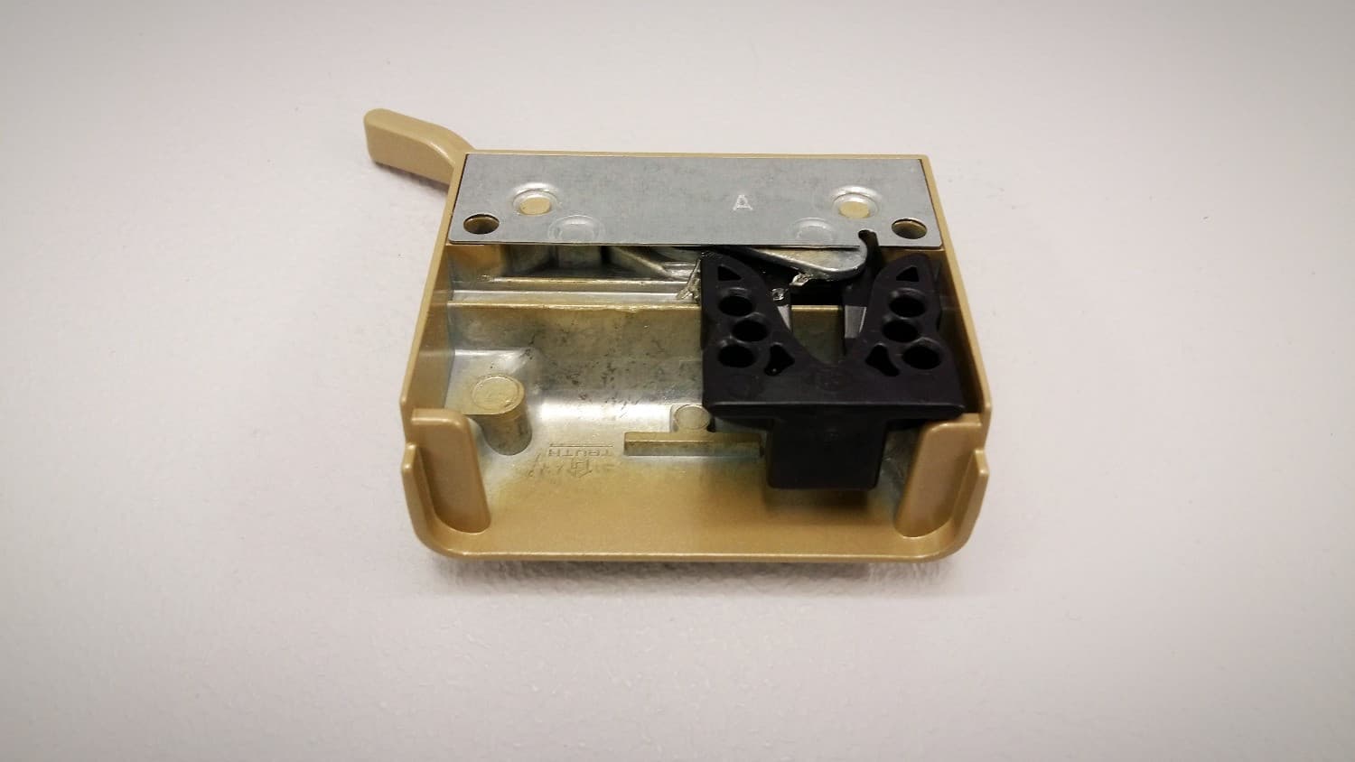 Barrure champagne pour fenêtre à battant - Miniature 2