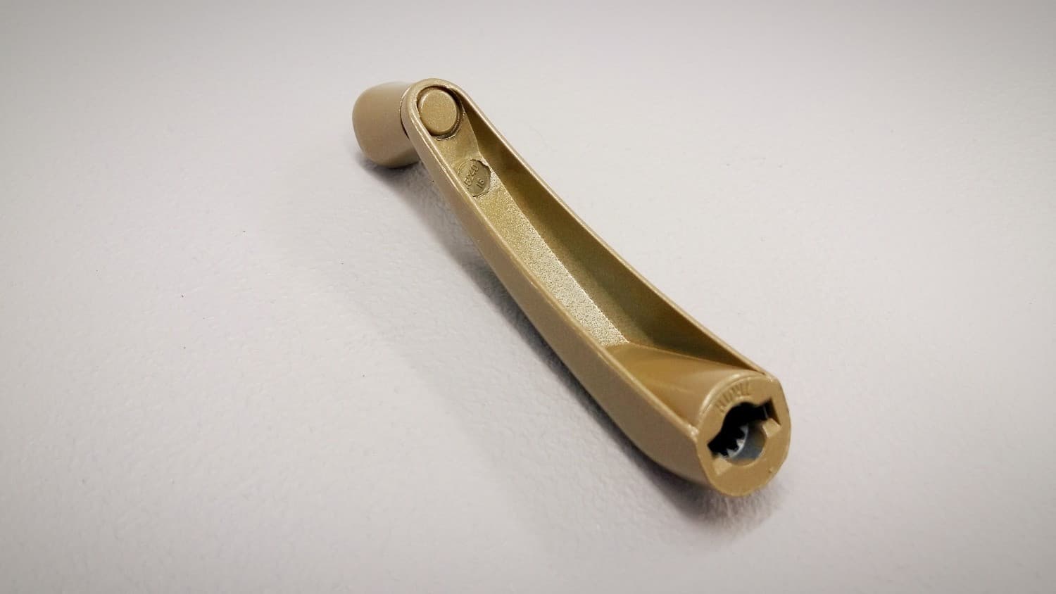 Poignée fixe pour opérateur de fenêtre à battant champagne - Miniature 2