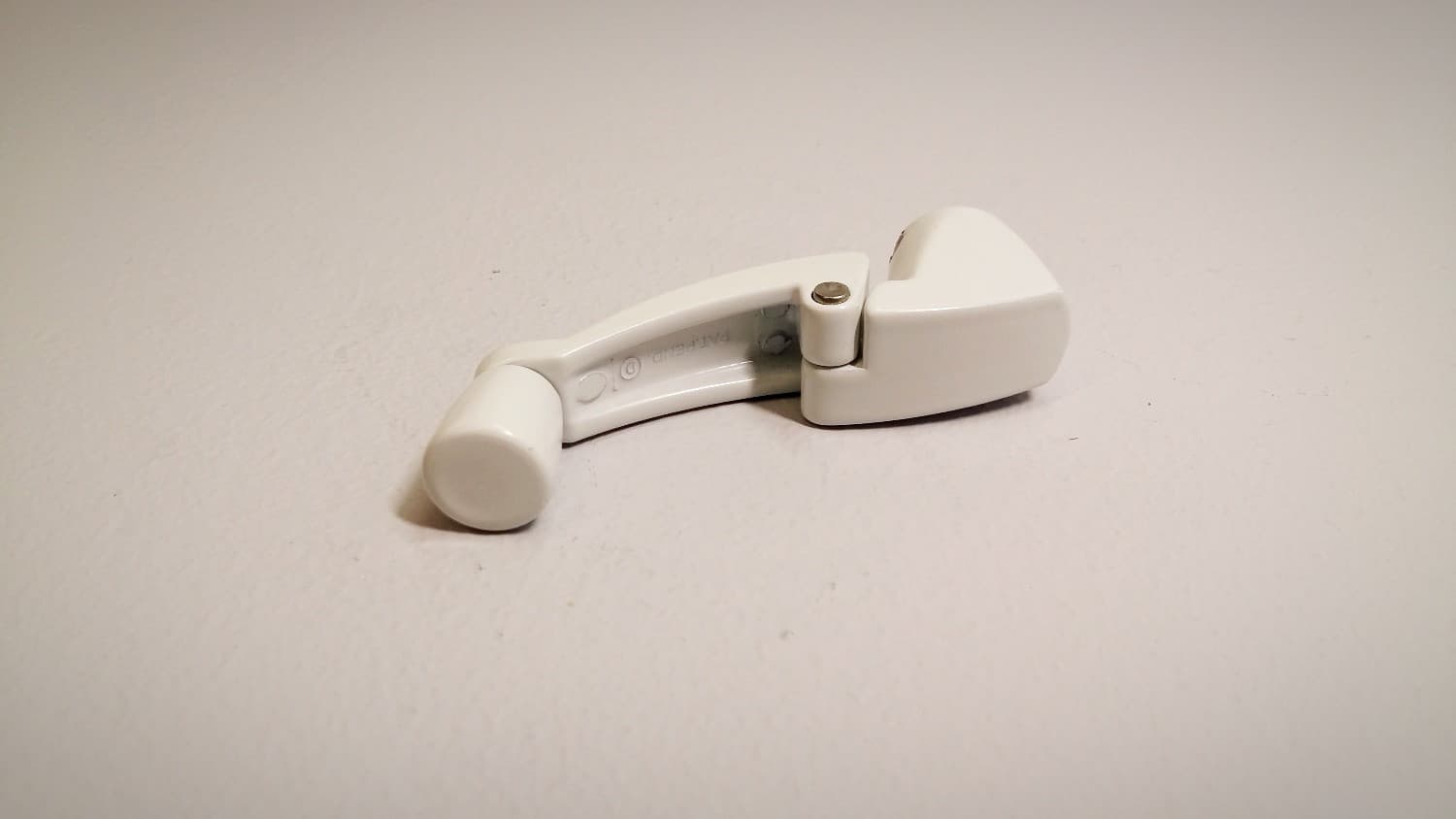 Poignée pliante pour opérateur de fenêtre à battant blanc - Miniature 2