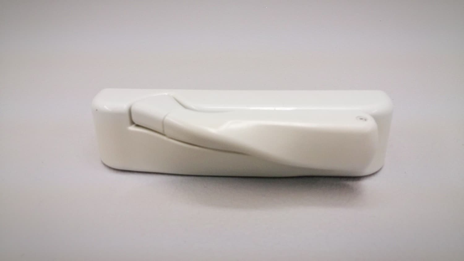 Poignée et couvercle blanc pour opérateur de fenêtre à battant - Miniature 2