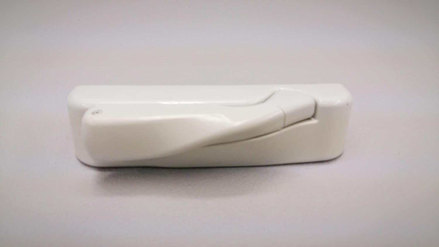 Poignée pliante et couvercle blanc pour opérateur de fenêtre à battant - Miniature 2