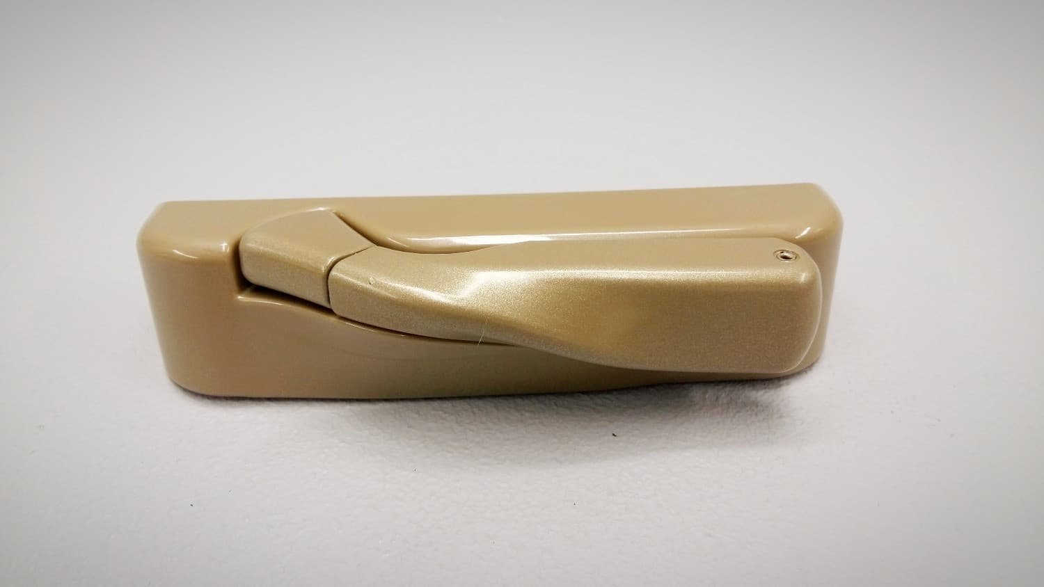 Poignée pliante et couvercle champagne pour opérateur de fenêtre à battant - Miniature 2