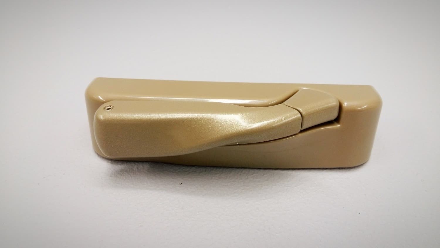 Poignée pliante et couvercle champagne pour opérateur de fenêtre à battant - Miniature 2