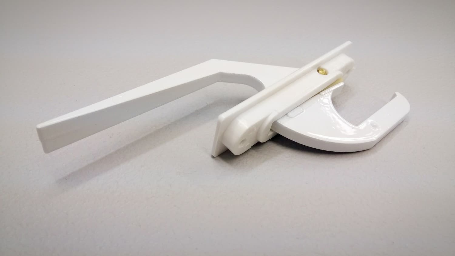 Barrure blanche pour fenêtre à battant - Miniature 2