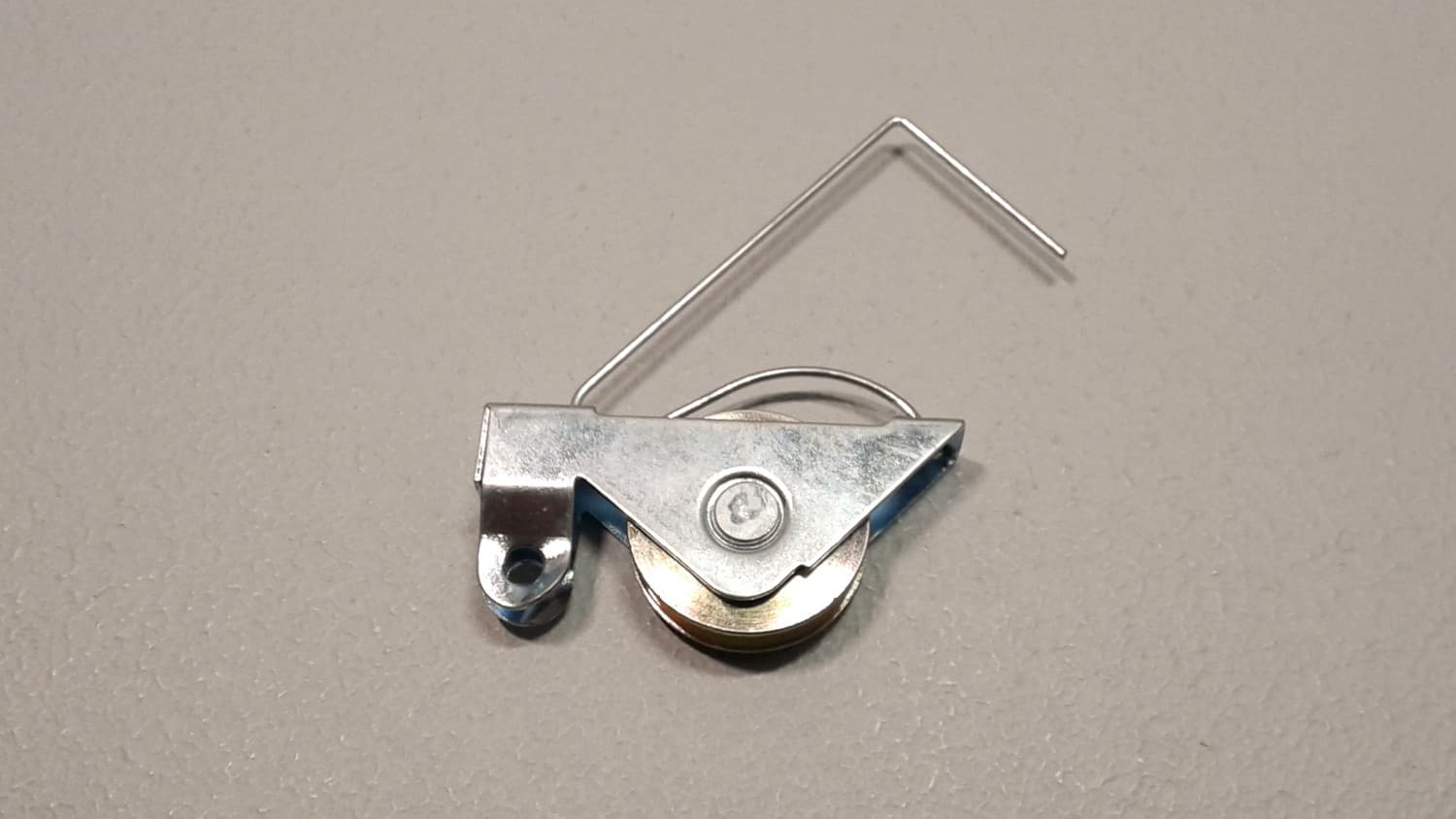 Roulette de porte moustiquaire en acier Diamètre: 1''Épaisseur: 3/8'' - DEF1-125-1A | Vosthermos