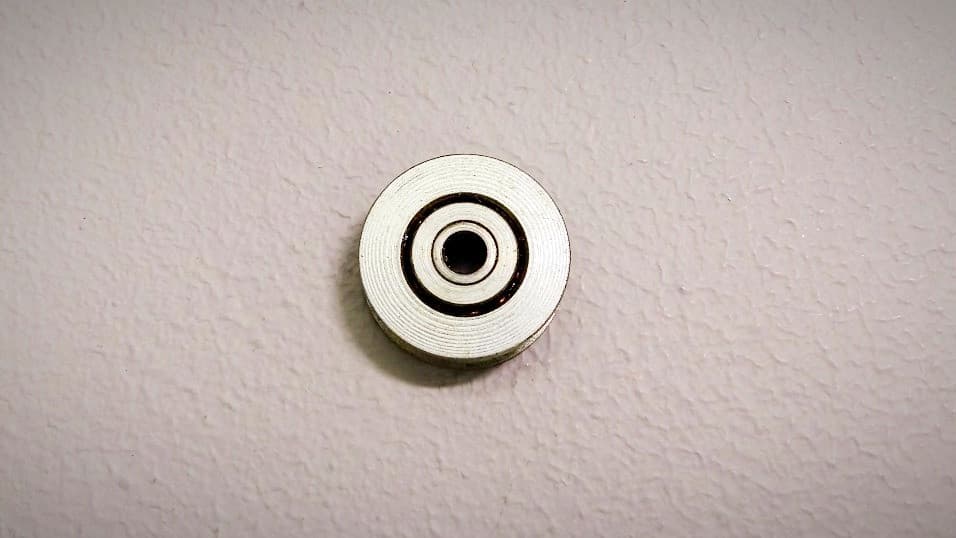 Roulette en acier avec roulement à bille - Image 1