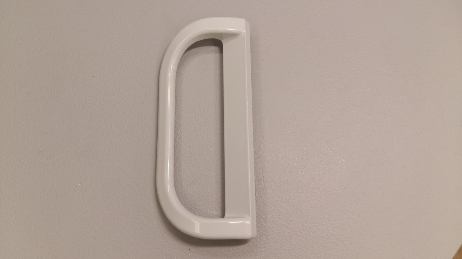 Poignée extérieure blanche pour porte patio - Image 1